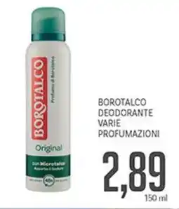 Supermercati Piccolo Borotalco deodorante offerta