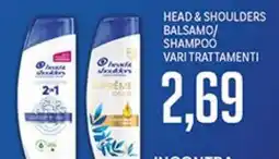 Supermercati Piccolo Head & shoulders balsamo/ shampoo offerta