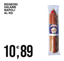 Vantaggio Cash&Carry NEGRONI Salame napoli al kg offerta