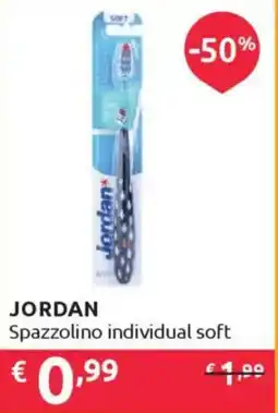 Ipersoap JORDAN Spazzolino individual soft offerta
