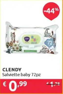 Ipersoap CLENDY Salviette baby 72pz offerta