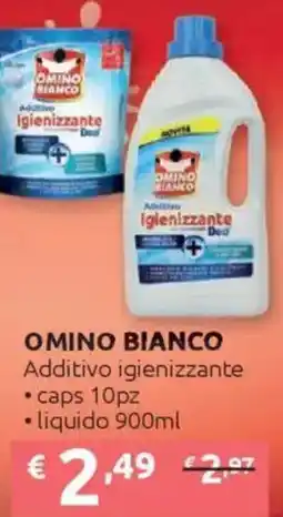 Ipersoap OMINO BIANCO Additivo igienizzante offerta