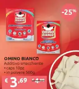 Ipersoap OMINO BIANCO Additivo smacchiante offerta