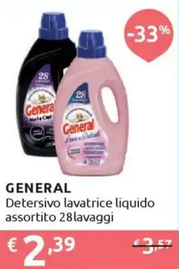 Ipersoap GENERAL Detersivo lavatrice liquido offerta