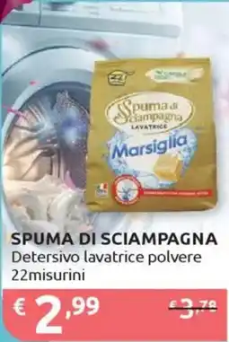 Ipersoap SPUMA DI SCIAMPAGNA Detersivo lavatrice polvere offerta