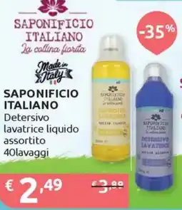 Ipersoap SAPONIFICIO ITALIANO Detersivo lavatrice liquido offerta