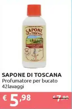 Ipersoap SAPONE DI TOSCANA Profumatore per bucato offerta