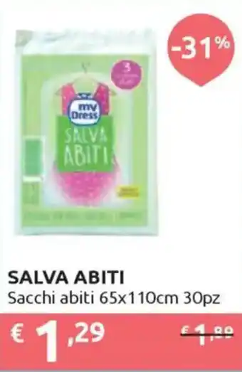 Ipersoap SALVA ABITI Sacchi abiti 65x110cm offerta
