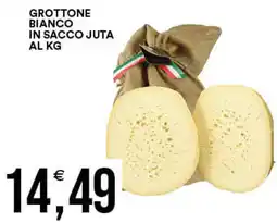 Vantaggio Cash&Carry Grottone bianco in sacco juta al kg offerta