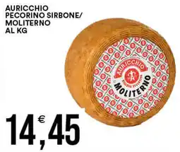 Vantaggio Cash&Carry AURICCHIO pecorino sirbone/ moliterno al kg offerta