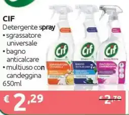 Ipersoap CIF Detergente spray offerta