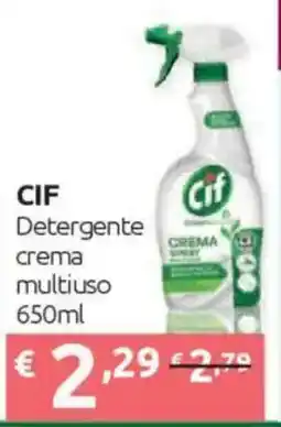 Ipersoap CIF Detergente crema multiuso offerta