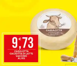 Vantaggio Cash&Carry Casulotta caciotta di latte vaccino al kg offerta