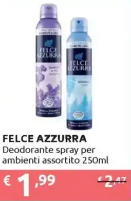 Ipersoap FELCE AZZURRA Deodorante spray per ambienti assortito offerta