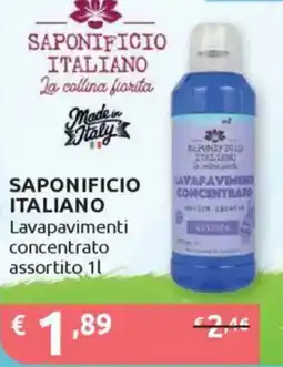 Ipersoap SAPONIFICIO ITALIANO Lavapavimenti concentrato offerta