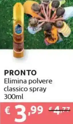 Ipersoap PRONTO Elimina polvere classico spray offerta