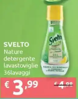 Ipersoap SVELTO Nature detergente lavastoviglie offerta