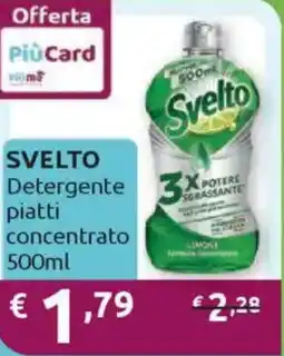 Ipersoap SVELTO Detergente piatti concentrato offerta