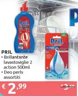 Ipersoap PRIL Brillantante lavastoviglie 2 action offerta