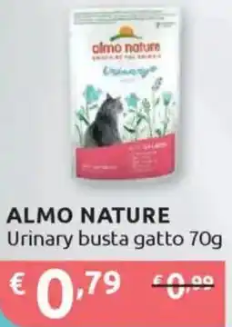 Ipersoap ALMO NATURE Urinary busta gatto offerta