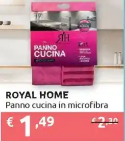 Ipersoap ROYAL HOME Panno cucina in microfibra offerta