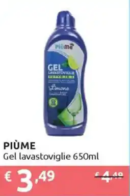 Ipersoap PIÙME Gel lavastoviglie offerta