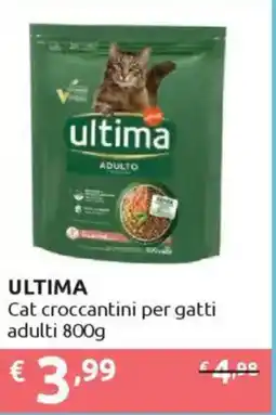 Ipersoap ULTIMA Cat croccantini per gatti adulti offerta