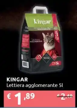 Ipersoap KINGAR Lettiera agglomerante offerta