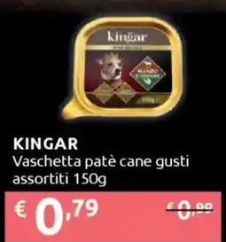 Ipersoap KINGAR Vaschetta patè cane offerta