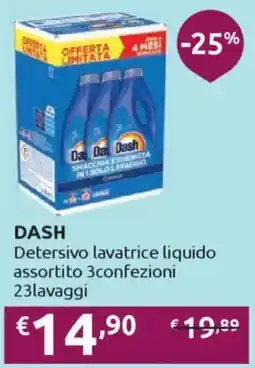 Ipersoap DASH Detersivo lavatrice liquido offerta