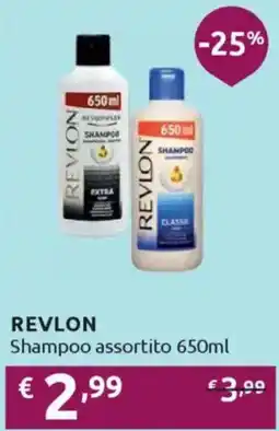 Ipersoap REVLON Shampoo assortito offerta