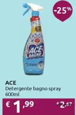 Ipersoap ACE Detergente bagno spray offerta