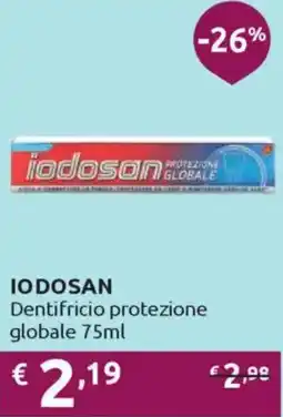 Ipersoap IODOSAN Dentifricio protezione globale offerta