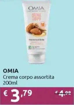 Ipersoap OMIA Crema corpo assortita offerta