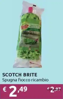Ipersoap SCOTCH BRITE Spugna fiocco ricambio offerta