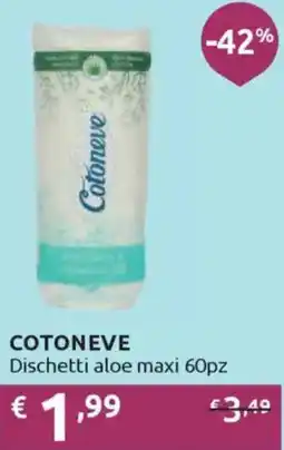 Ipersoap COTONEVE Dischetti aloe maxi offerta