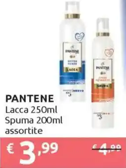 Ipersoap PANTENE Lacca Spuma offerta