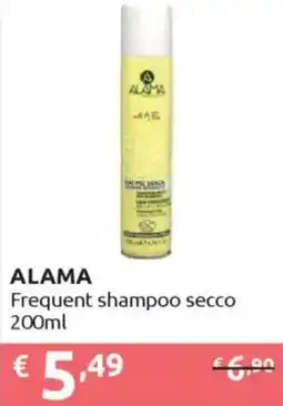 Ipersoap ALAMA Frequent shampoo secco offerta