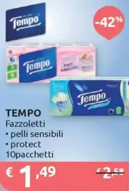 Ipersoap TEMPO Fazzoletti offerta