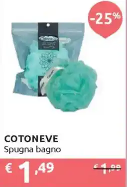 Ipersoap COTONEVE Spugna bagno offerta