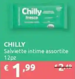Ipersoap CHILLY Salviette intime offerta