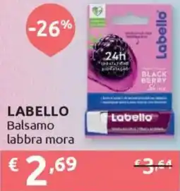 Ipersoap LABELLO Balsamo labbra mora offerta