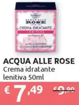 Ipersoap ACQUA ALLE ROSE Crema idratante lenitiva offerta