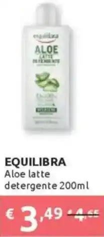 Ipersoap EQUILIBRA Aloe latte detergente offerta