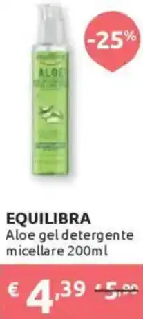 Ipersoap EQUILIBRA Aloe gel detergente micellare offerta
