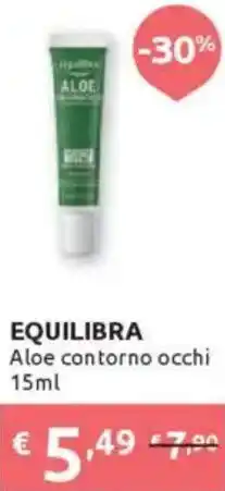 Ipersoap EQUILIBRA Aloe contorno occhi offerta