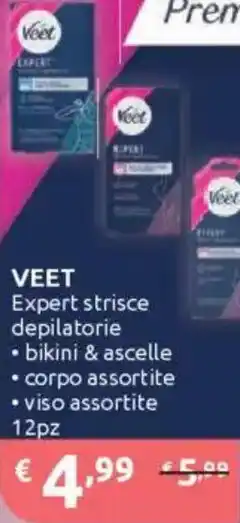 Ipersoap VEET Expert strisce depilatorie offerta
