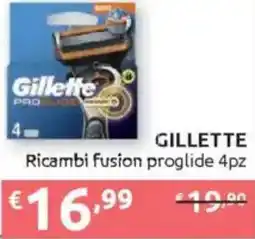 Ipersoap GILLETTE Ricambi fusion proglide offerta