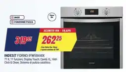 Trony INDESIT FORNO IFW58441X offerta