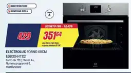 Trony ELECTROLUX FORNO 60CM EOD3S44TX2 offerta